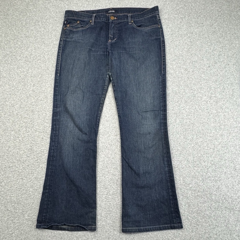 Rock & Republic Kasandra‎ Bootcut Jeans Womens 32 Dark Wash Stretch Denim